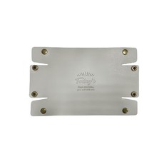 today's長方皮製收納盤-簡單生活 桌面收納, 灰色, 15.3 x 24.7 x 0.2cm, 1入