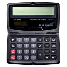 CASIO 卡西歐 計算機 國考機, 折疊型 黑色, 1個