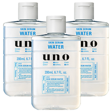 uno 完效男人保濕化妝水 A, 200ml, 3瓶
