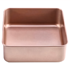 焙蒂絲 5吋方型古早蛋糕模 13.2 x 13.2 x 7cm，輕鬆製作美味古早味蛋糕, 1個