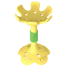 Ange 花朵造型嘴唇訓練固齒器 黃色, 2個, 3個月以上