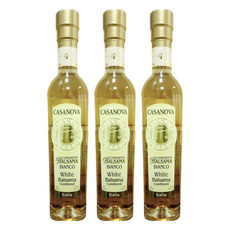 CASANOVA 卡薩諾瓦 4年摩德納白葡萄醋, 250ml, 3瓶