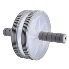 Leader X Mellow Morandi 雙輪靜音健腹輪, 18x27cm, PVC材質, 白色