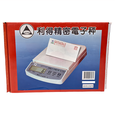 LEAD 利得 精密電子秤 方型 1000g/0.5g, 利得精密電子秤, 1個