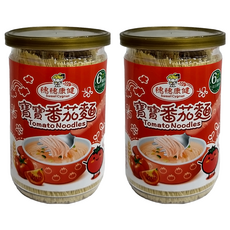 Shan Feng 三風製麵 寶寶麵 番茄口味, 200g, 2罐