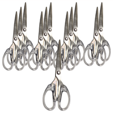 DAIHO 本色原品(中)不鏽鋼剪刀，高品質, 12支