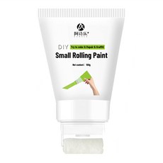 阿詩樂 滾輪快速牆面修補/補牆膏/修補刷/小滾刷, 100g, 1條, 白色