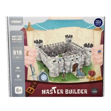 mideer 小小建築大師 騎士城堡 積木玩具 6歲以上, MD-4155, 1盒