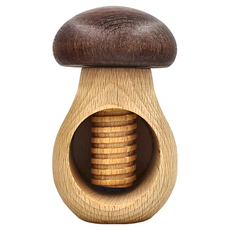 WESTMARK 原木壓核桃器，輕鬆壓碎堅果，廚房餐桌精美擺飾, 原木色, 1個