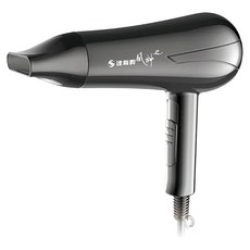 達新牌 TS-2100K 吹風機, 熱/溫/冷風三段選擇, 高效能/低磁波/超輕量, 黑色