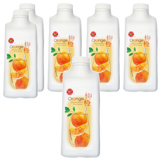 良田牌 柳橙濃縮果汁，鮮美酸甜，清爽解渴, 1.2kg, 6瓶