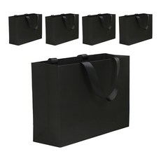 The GG 素色牛皮紙袋, 5個, 黑色