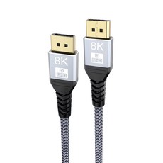 魔宙 DisplayPort 1.4版 8K60HZ/4K120HZ高速影音傳輸線 3m, 單一商品, 1條