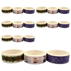 德德小品集 紙膠帶系列 15mm x 5m - 3入, B款, 18個