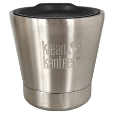 klean kanteen 雙層真空不鏽鋼保溫杯 附蓋子 K8VSSC-BS 88.2 x 89.5mm, 原色鋼, 237ml, 1個
