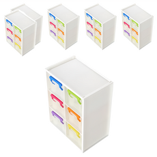 KEYWAY 聯府 小嬌點連結盒6入組 2L, 小嬌點 白色, 1組