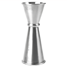 ibili 不鏽鋼調酒量杯 JIGGER，25毫升/50毫升，總高10.6公分，調酒用具, 1個