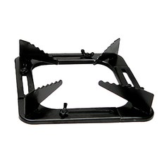 可調整瓦斯爐架 正長方形皆可調整, 黑色, 1個