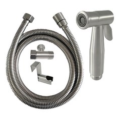 LEADER 麗達 多用途不繡鋼強力清潔沖洗全配組 NA104-15 1.5m 搭馬桶掛座 485g