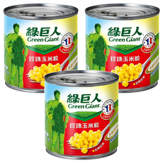 Green Giant 綠巨人 珍珠玉米粒, 198g, 3罐