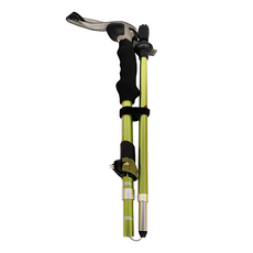 Horizon 天際線 輕量鋁合金摺疊登山杖 短版Petite 7075航太鋁合金 適用身高140-160cm, 雲瑾綠, 1支