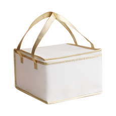 10寸蛋糕保冰袋 單層, 白金色, 1個