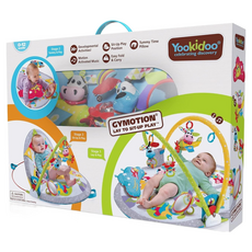 Yookidoo 三階段健力遊戲墊 動物好朋友, 35 x 71 x 90cm