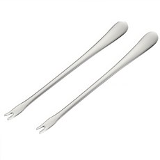 YOSHIKAWA 吉川 多功能餐具組 2件組 日本製 叉匙兩用, 不鏽鋼, 叉子2個, 1入