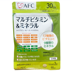 AFC 成人綜合維他命 90顆/包 - 多種維生素礦物質，維持健康機能, 1包
