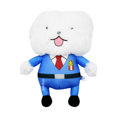 MIMI WORLD 絨毛娃娃 - 22cm, 馬爾濟斯局長 白色, 1個