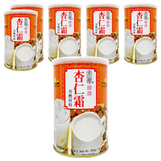 金山牌 即溶杏仁霜 350g 香港製造 天然材料 杏仁茶, 6罐