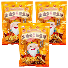 Chiao-E 巧益 土地公綜合花生糖 新版, 150g, 3包