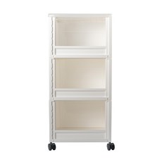 lIvinbox FUN放收納櫃 KD-3XO 附輪, 白色, 3