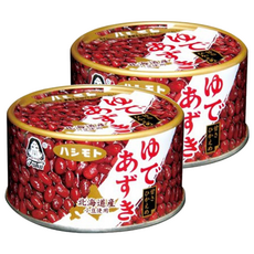 HASHIMOTO 北海道紅豆罐, 北海道產小豆使用, 190g, 2罐