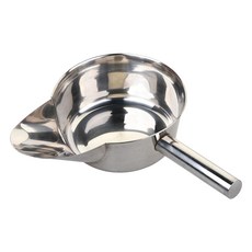 AN 炸雞杓, 不鏽鋼瀝油杓, 導流口設計, 油炸食物專用, 1個