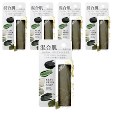 Pelican 沛麗康 黏土棒洗顏皂, 混合肌適用, 40g, 5盒