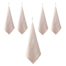 玉米紋超細纖維百潔抹布 顏色隨機 5條組, 1組