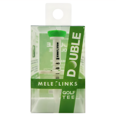 MELE LINKS 可調節多功能高爾夫球Tee組 35~55mm 綠色 提升飛行距離, 8.5 x 5.5cm, 1組