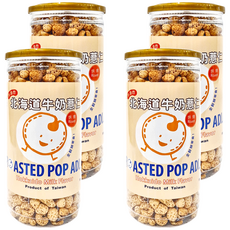 品益生技 北海道牛奶薏仁, 烘烤非油炸, 台灣製造, 150g, 4罐