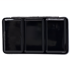 F&G 塊狀水彩黑鐵盒, 12格, 1盒