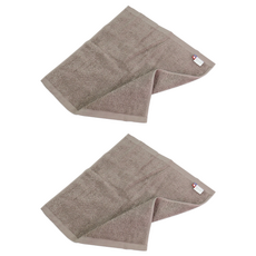 imabari towel 今治毛巾 ORIM BULKY PRO 長毛厚實款 方巾, 深棕色, 32x32cm, 日本產, 100%棉, 2個