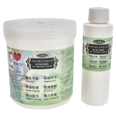 decorMaster aTaCaMa 全天候防水漆 體驗組 彈性不裂 卓越防水 快速乾燥 奈米配方 強力附著 C-903-SP, 透明, 680g, 1瓶
