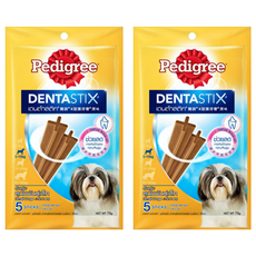 Pedigree 寶路 DENTASTIX X型潔牙骨 原味, 75g, 2包