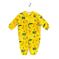 BANY KIDS 幼兒用全身美術罩衣, 動物 黃色
