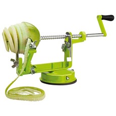 ibili Bistrot 3in1旋轉式蘋果削皮器, 吸盤底座設計 適用於蘋果和水梨, 1支