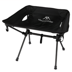 MOUNTAINHIKER 山之客 戰術折疊馬紮 SZK732 黑色 鋁合金支架, 1個