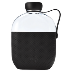 Hip 果凍壺 瓶裝水壺 細長造型方便攜帶, 夜幕黑, 650ml, 1個