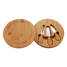 CAPTAINSTAG 起司刀叉砧板組, 方便攜帶，兼具實用與美觀, 1組