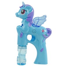 獨角獸聲光音樂泡泡槍 連續式, 藍色, 1個