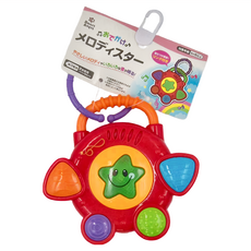 西松屋 Smart Angel 小星星音律推車玩具, 顏色隨機, 1個